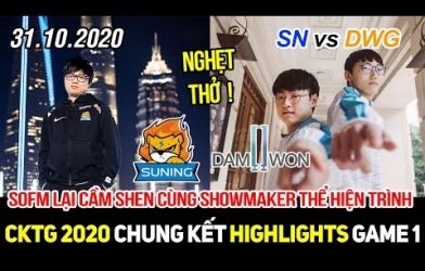 Highlight CKTG 2020 - SN vs DWG (Trận 1): DWG dẫn trước 1-0