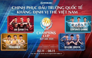 Fifa Online 4: Lịch thi đấu EACC Autumn 2020 ngày 3/11
