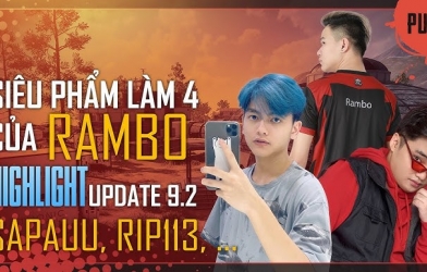 Tổng hợp những pha highlight của các streamer PUBG phiên bản 9.2