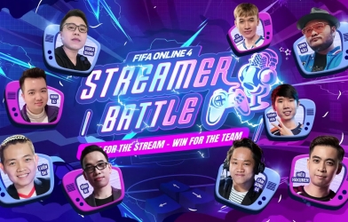 FIFA Online 4 Streamer Battle chính thức khởi tranh