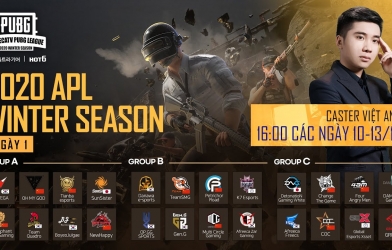 Afreeca PUBG League 2020 (APL 2020) chính thức khởi tranh