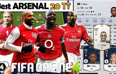Xây dựng và trải nghiệm team color Arsenal trong FIFA Online 4