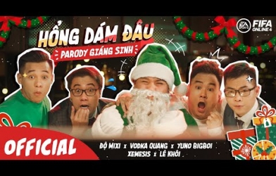 Độ Mixi cùng dàn streamer xuất hiện trong MV Giáng Sinh của FIFA Online 4