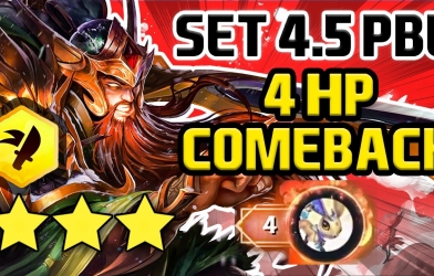 VIDEO: Tryndamere xoay cả team địch trong ĐTCL mùa 4.5