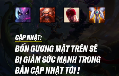 LMHT Tốc Chiến: Những vị tướng sẽ 'lên thớt' trong bản cập nhật mới