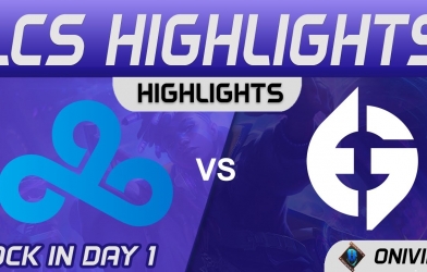 Highlight LCS 2021: Perkz và C9 gục ngã trước EG trong trận mở màn