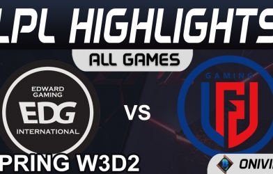 Highlight LPL 2021: EDG 'hủy diệt' LGD