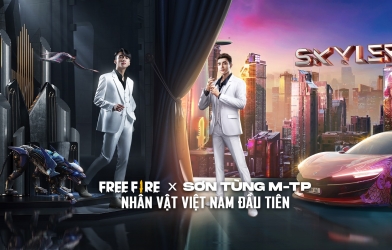 Free Fire ra mắt dự án 'Skyler' kết hợp cùng Sơn Tùng MT-P
