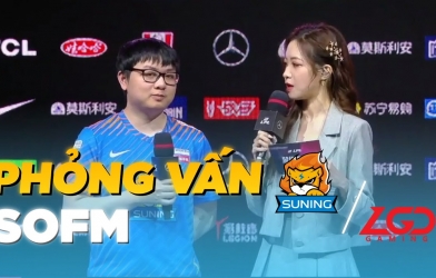 SofM trả lời phỏng vấn sau khi giành 2 MVP trước LGD