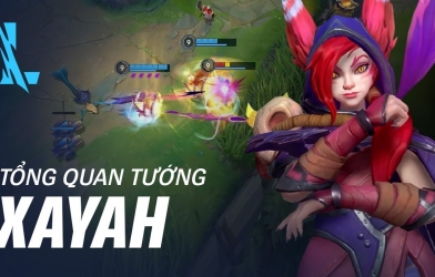 Tổng quan tướng Xayah trong LMHT Tốc Chiến