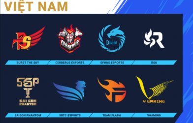 8 đội tuyển Việt Nam góp mặt tại Icon Series SEA Tốc Chiến