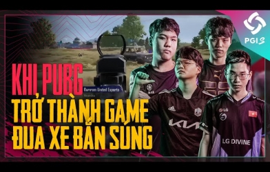 Những tình huống đua xe bắn súng cực ngầu tại PGI.S 2021