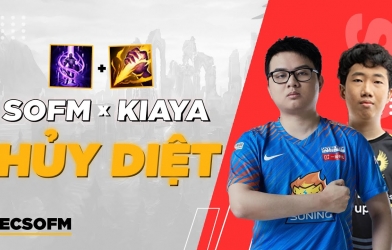 SofM 'song kiếm hợp bích' cùng GAM Kiaya 'hủy diệt' rank Hàn