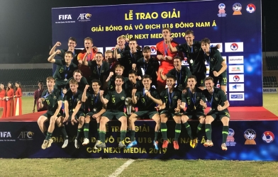 OFFICIAL: U18 Australia crown AFF U18 championship 2019