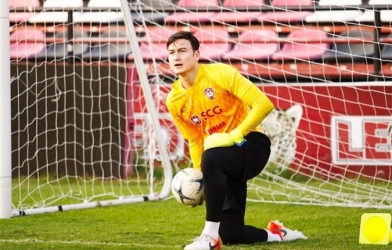 Dang Van Lam back to training to prepare for Thai League 2020