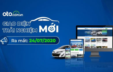 Giao diện mới “toanh” của trang mua bán xe hàng đầu Việt Nam – OTO.COM.VN