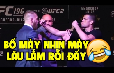 VIDEO: Phá tan tành cuộc họp báo với các màn quá khích của các võ sỹ MMA, UFC