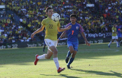 VIDEO: Bàn thắng của Ấn Độ nhấn chìm Thái Lan tại King's Cup