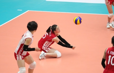 Kết quả ngày 2 giải bóng chuyền nữ U23 châu Á 2019: Ấn tượng Triều Tiên