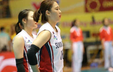 Vẻ đẹp vạn người mê của đội nữ bóng chuyền Hàn Quốc tại VTV Cup 2017