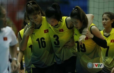 Đội trưởng Thanh Thuý chấn thương nhẹ, có thể thi đấu trận sau