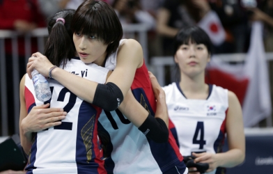 Hàn Quốc đánh bại Thái Lan ở giải bóng chuyền nữ châu Á 2019