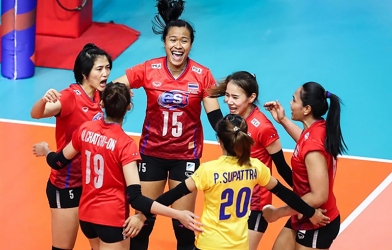 Lịch thi đấu bán kết giải bóng chuyền nữ vô địch châu Á 2019