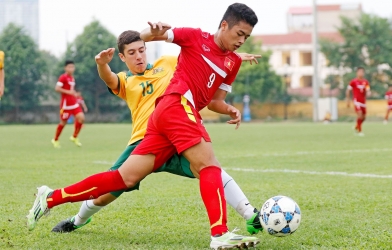 Mông Cổ suýt gây bất ngờ trước Úc ở Vòng loại U16 châu Á