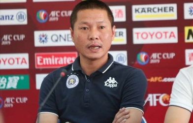 HLV Chu Đình Nghiêm: 'Hà Nội FC chắc chắn sẽ chơi tấn công'