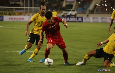 Đội hình chính thức Việt Nam đấu Indonesia: Công Phượng dự bị