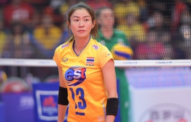 VIDEO: Những pha bóng đẳng cấp của Chuyền hai số 1 Thái Lan