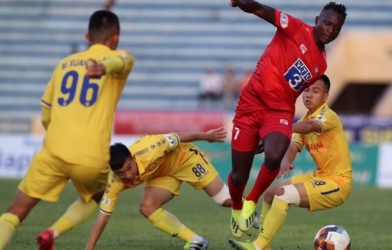 Highlights SLNA 1-0 Hải Phòng (Vòng 2 GĐ2 V-League 2020)