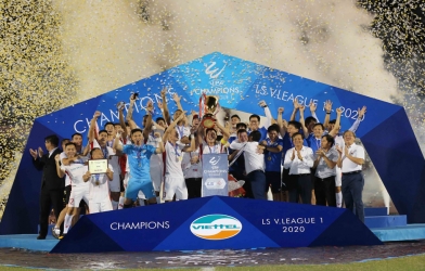 Viettel vô địch V-League 2020
