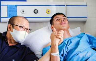 HLV Park và VFF đặc biệt quan tâm Hùng Dũng