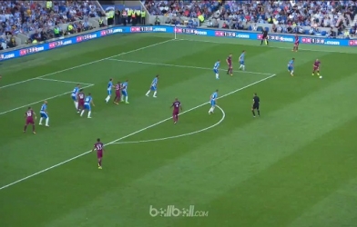 VIDEO BẢN QUYỀN: Brighton 0-2 Man City (V1 Ngoại Hạng Anh)