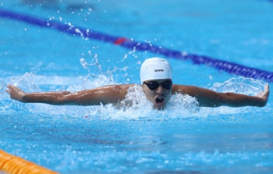 VIDEO: Paul Le Nguyen giành HCĐ nội dung 50m tự do nam