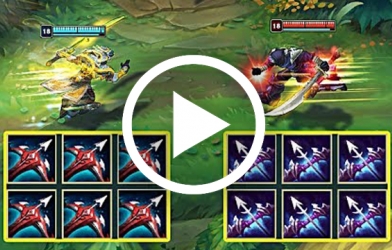 LMHT: Master Yi 6 Nỏ Thần Dominik đại chiến Master Yi 6 Lời Nhắc Tử Vong