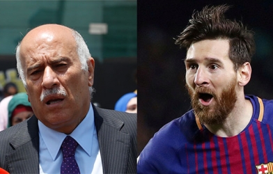 Chủ tịch LĐBĐ Palestine nhận trái đắng vì xúc phạm Messi