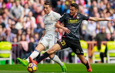 Video bàn thắng: Real Madrid 2-0 Espanyol (Vòng 23 - La Liga)