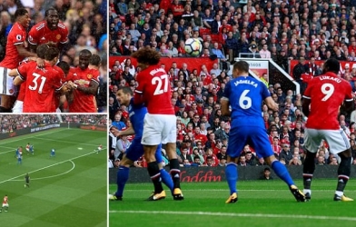 Highlights: MU 4-0 Everton (Vòng 5 - Ngoại hạng Anh)