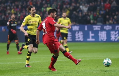 Highlights: Leverkusen 1-1 Dortmund (Vòng 14 - Bundesliga)