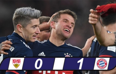 Highlights: Stuttgart 0-1 Bayern Munich (V17 - Bundesliga)