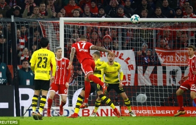 Highlights: Bayern Munich 2-1 Dortmund (Cup Quốc gia Đức)