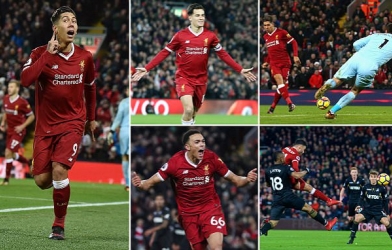 Highlights: Liverpool 5-0 Swansea (Vòng 20 - Ngoại hạng Anh)