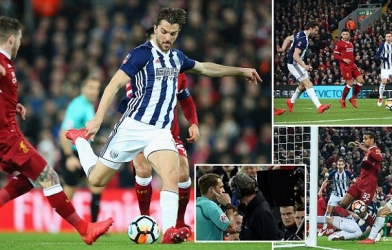 Highlights:  Liverpool 2-3 West Brom (Vòng 4 - FA Cup)