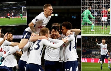 Highlights: Tottenham 2-0 MU (Vòng 25 - Ngoại hạng Anh)