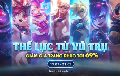 LMHT - ''Bán như cho'' và khuyến mại khủng các nhóm Skins 