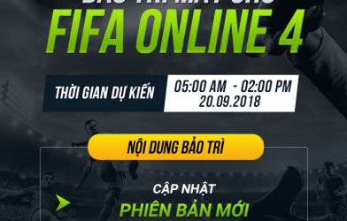 FO4 - BẢO TRÌ MÁY CHỦ NGÀY 20.09.2018