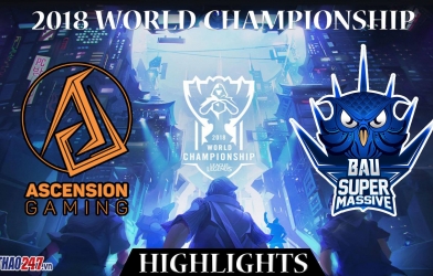 Vòng khởi động CKTG 2018 – Ngày 2 ASC vs SUP: G4 tỏa sáng nhưng không thể mang lại chiến thắng