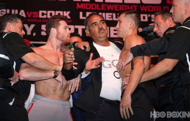 Canelo vs Triple G 2 Weigh-in: Căng thẳng trước thềm đại chiến